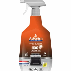 اسپری پاک کننده فر و اجاق گاز استونیش مدل Quick-Max حجم 750 میلی لیتر