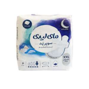 نوار بهداشتی مای لیدی سوپر پد نیمه ضخیم سایز XXL مشبک