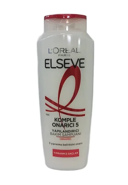 شامپو لورال Loreal مخصوص موهای آسیب دیده و ضعیف مدل elseve komple onarici