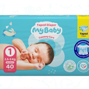 مای بیبی چسبی اکو مدل کانال دار سایز ۱ بسته 40 عددی